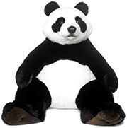 Giant Panda Plush: the Giant Panda Plush is 40 inches tall