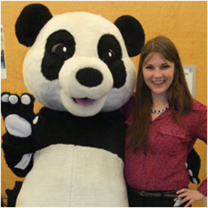 Girl with Panda