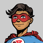 super hero guy image