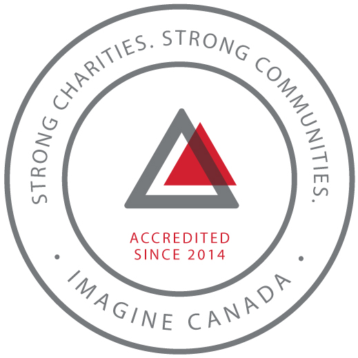 Strong charities. Strong communities. Imagine Canada. Accredited